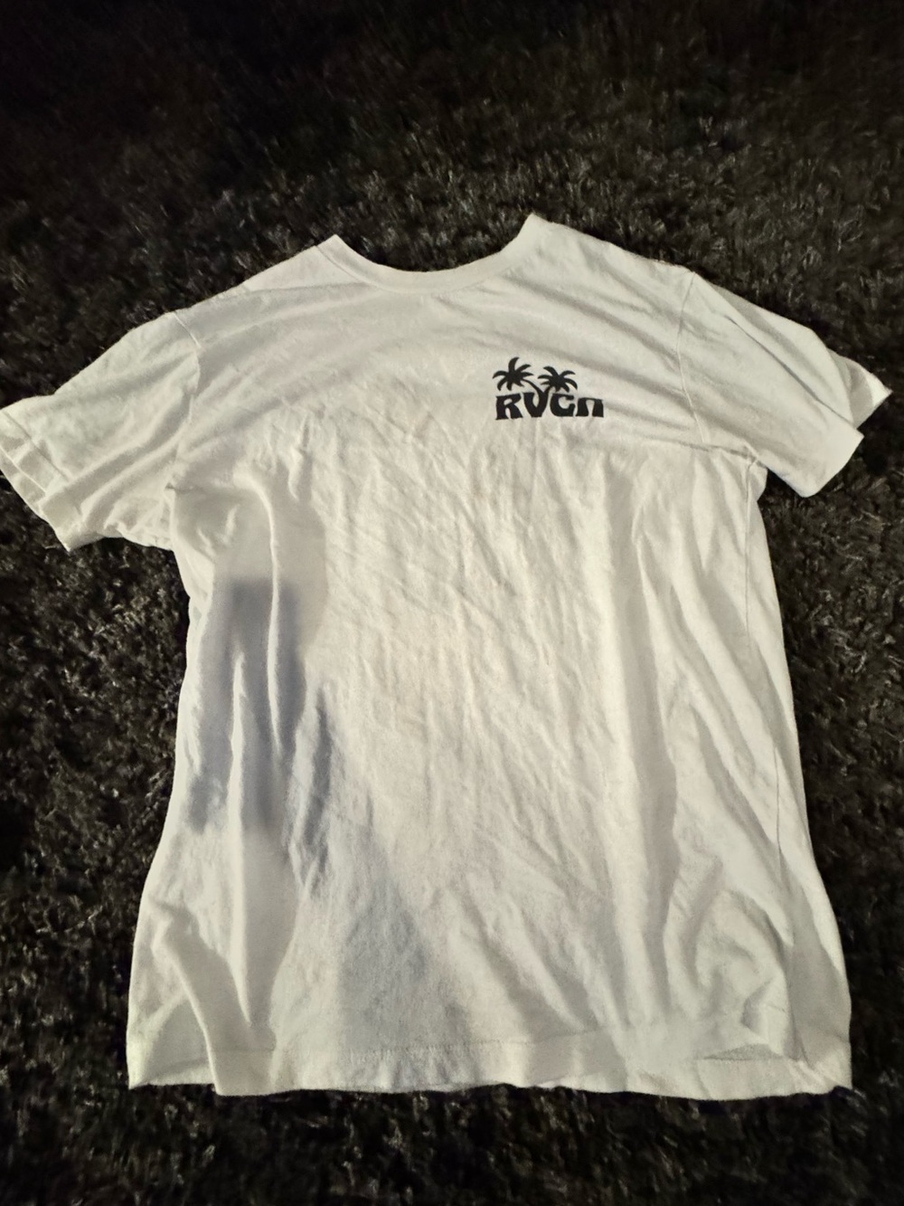 Mens RVCA white tee- Size Medium